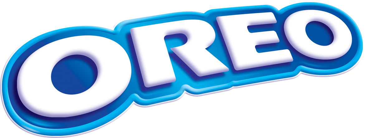 Logo met alleen een. Oreo clipart crumbs
