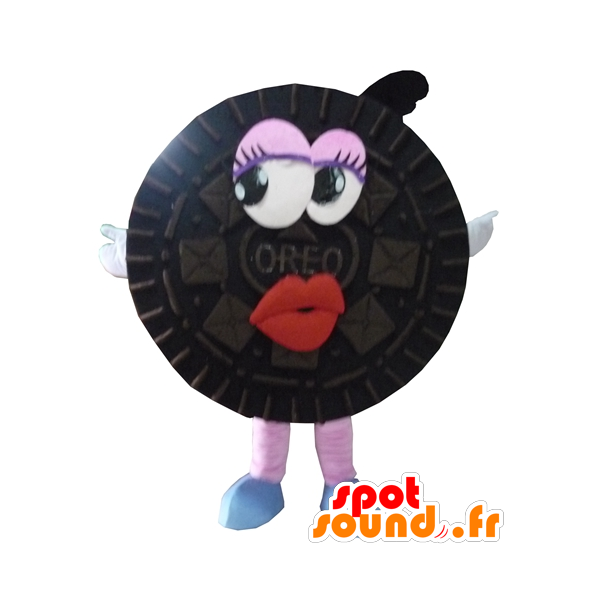 Oreo clipart round thing. Purchase mascot black cake