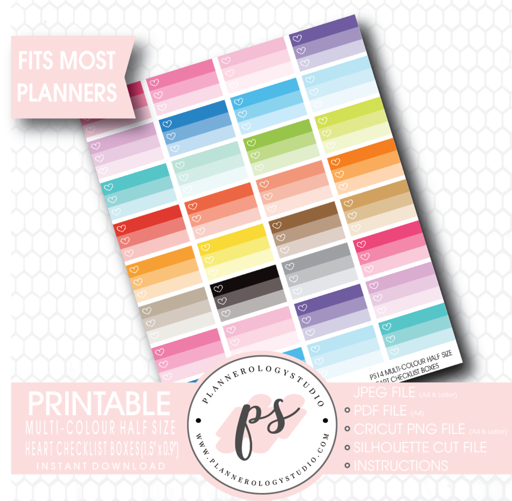 planner clipart printable