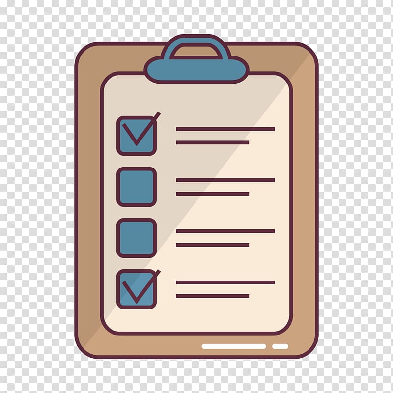 organization clipart checklist