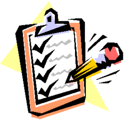 Collection of free download. Organized clipart checklist