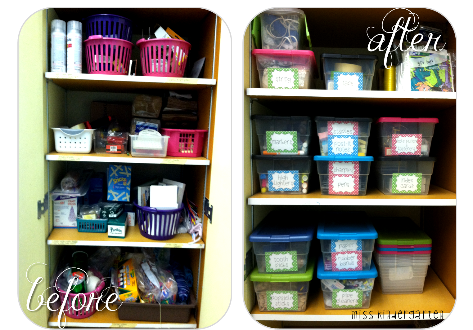 organized clipart classroom shelf