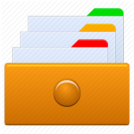 organized clipart document