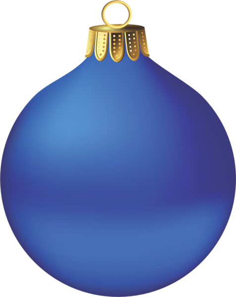 Transparent christmas ornament d. Ornaments clipart blue