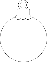 ornaments clipart black and white