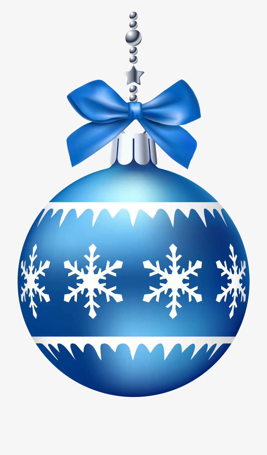 ornaments clipart blue