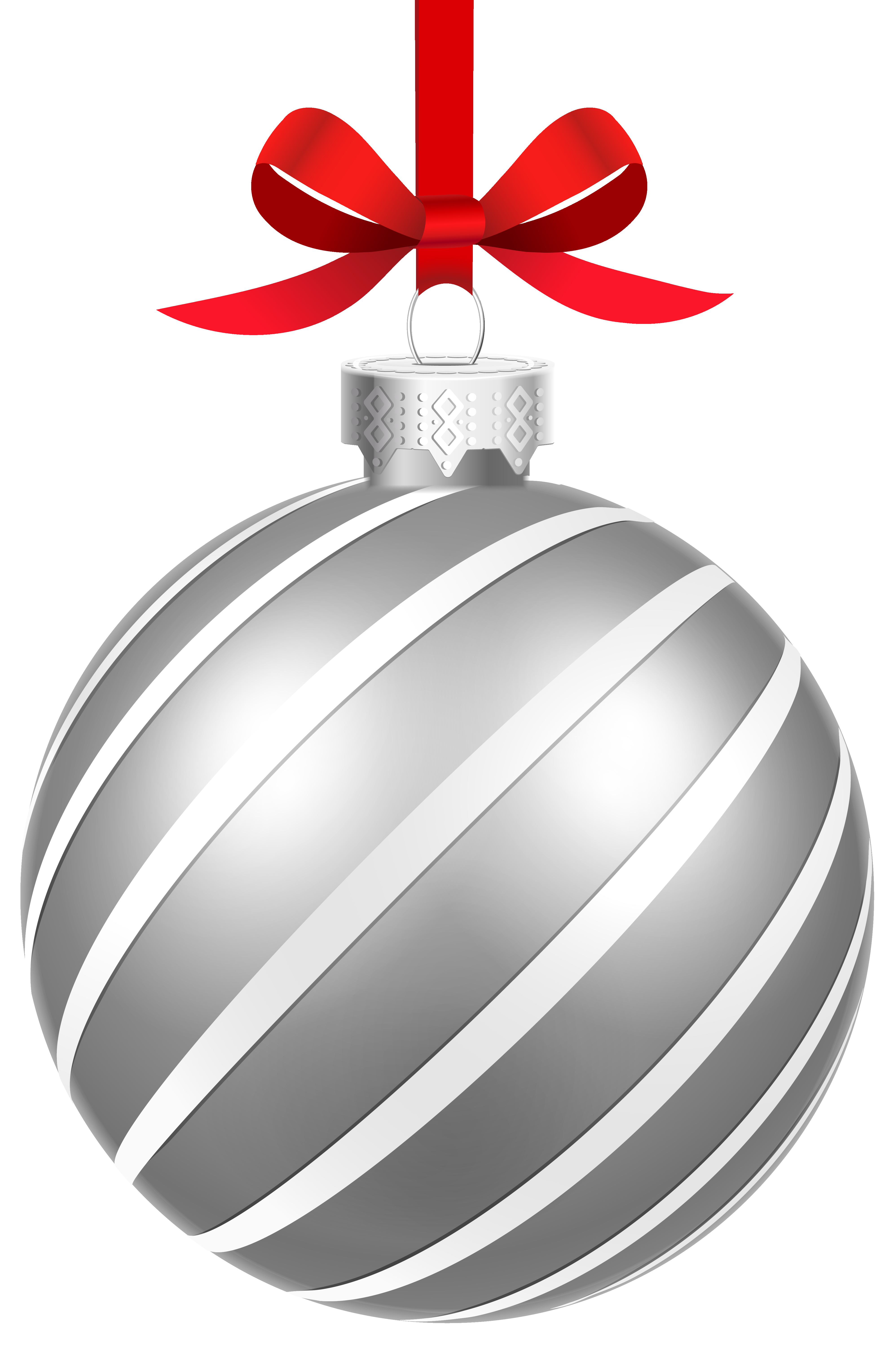 ornaments clipart silver
