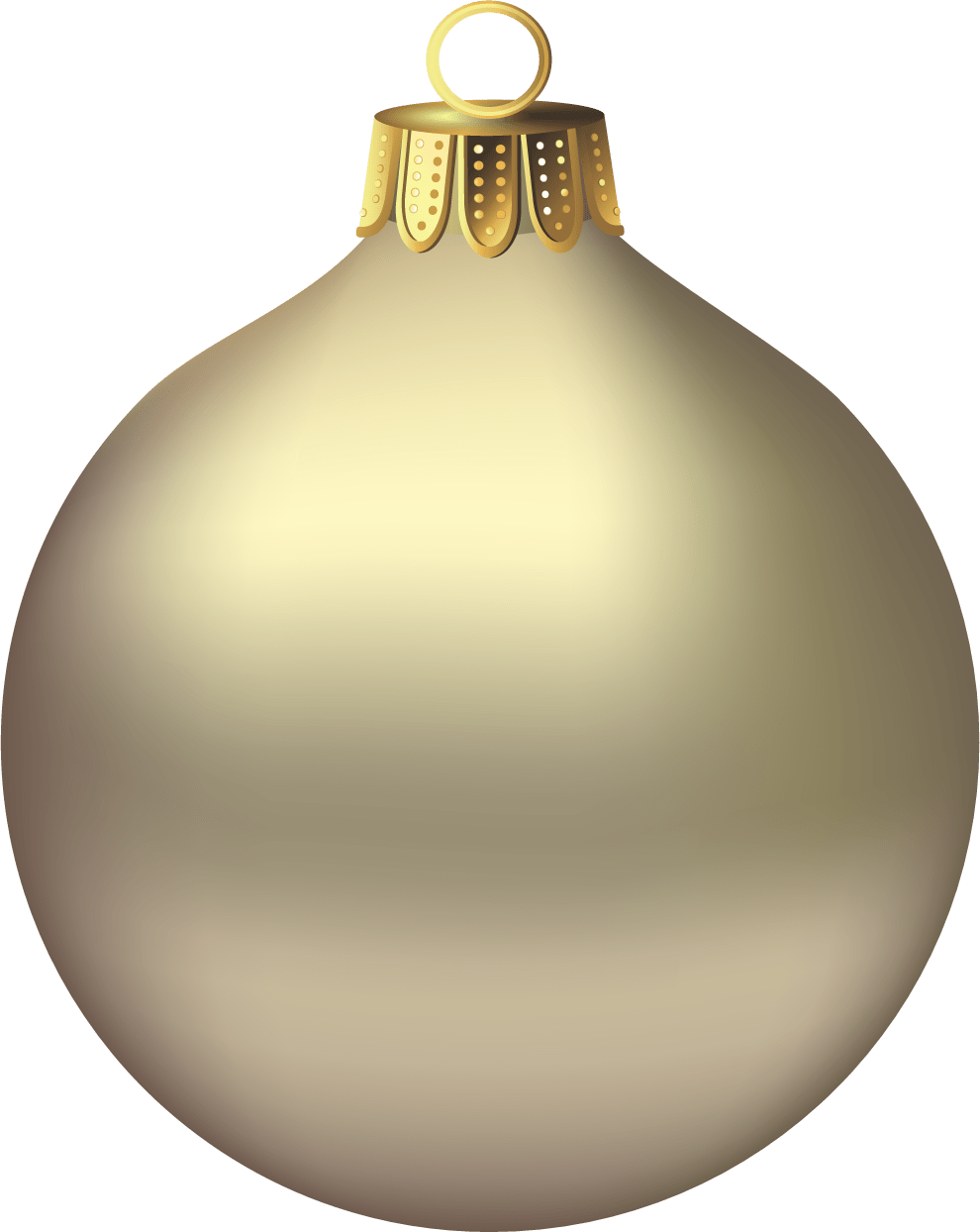 ornaments clipart silver gold decoration
