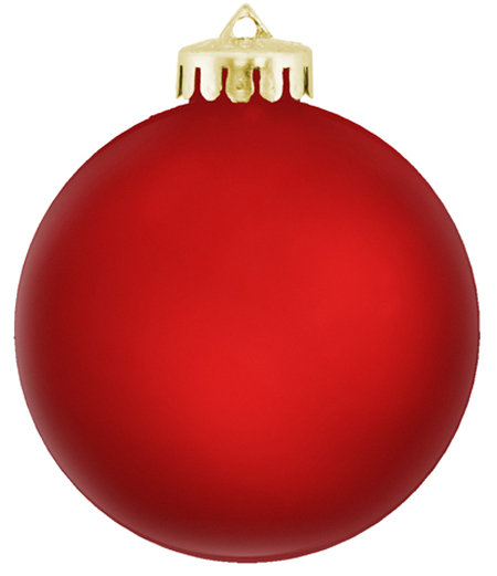ornaments clipart red