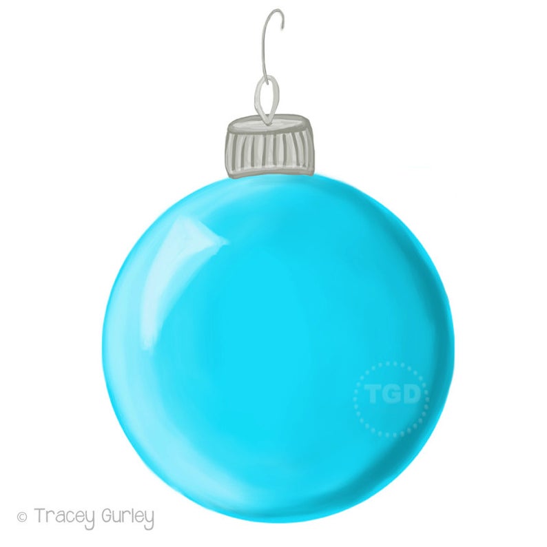 ornament clipart turquoise