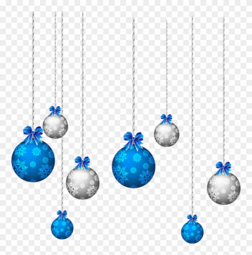 ornaments clipart blue