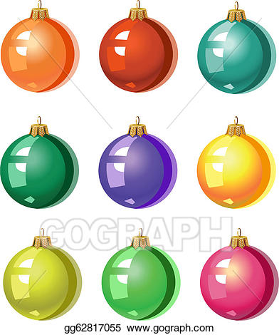 ornaments clipart colored
