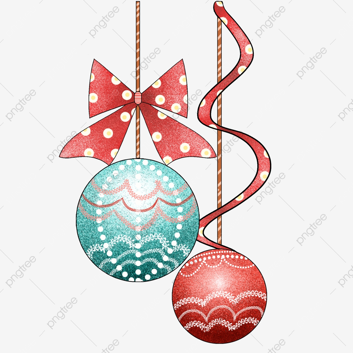ornaments clipart colored