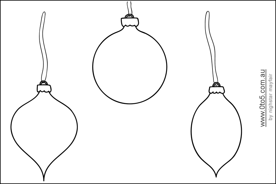 ornaments clipart shape