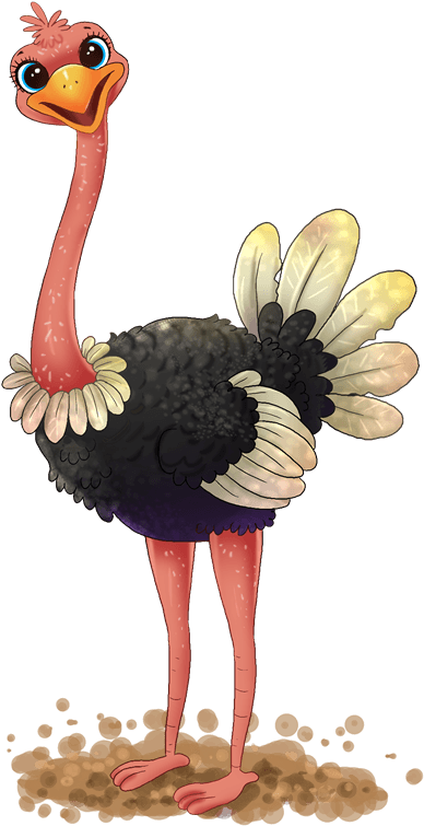 Hd free to use. Ostrich clipart public domain