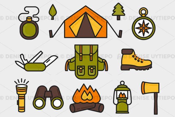 hike clipart outdoors