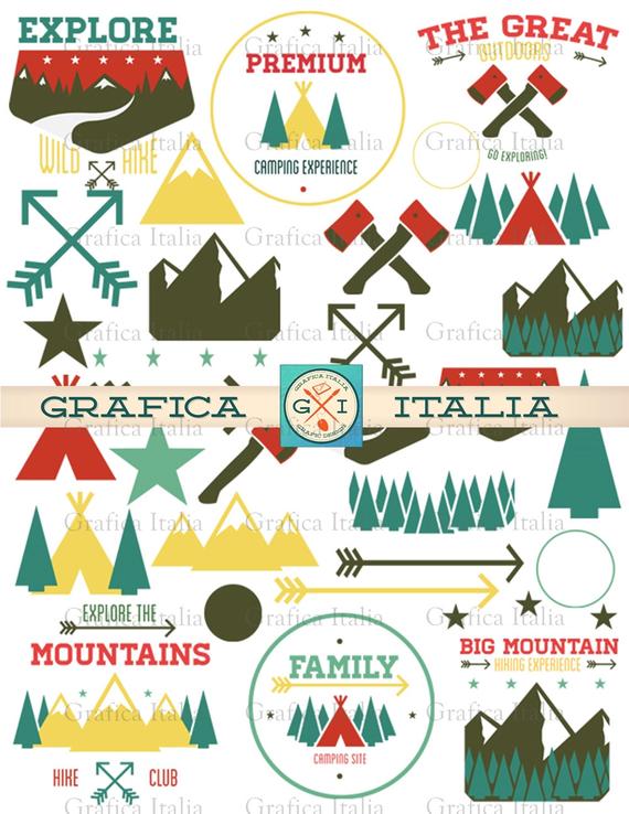 outdoors clipart camping item