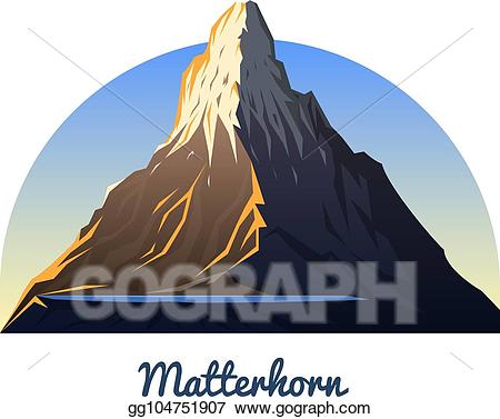 outdoors clipart mountain peak