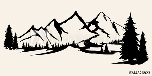 Outdoors clipart mountain range, Picture #3035520 outdoors clipart ...