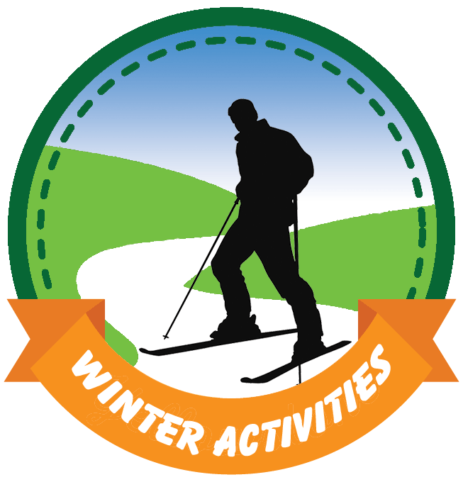 Skis clipart ski club. Winter activities with the