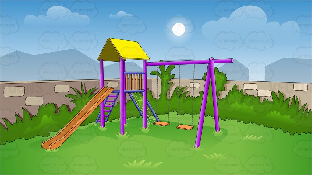sunny clipart playground