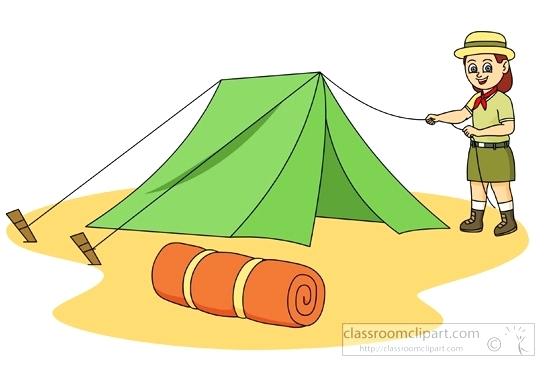 outdoors clipart scout tent