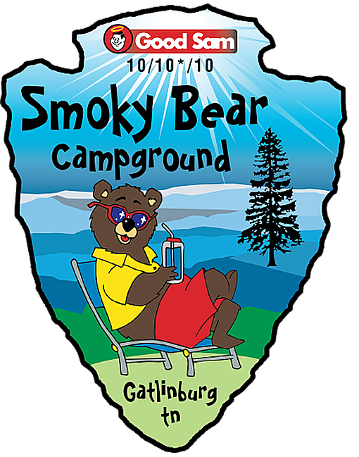 Smoky bear campground in. Outdoors clipart smokey mountain