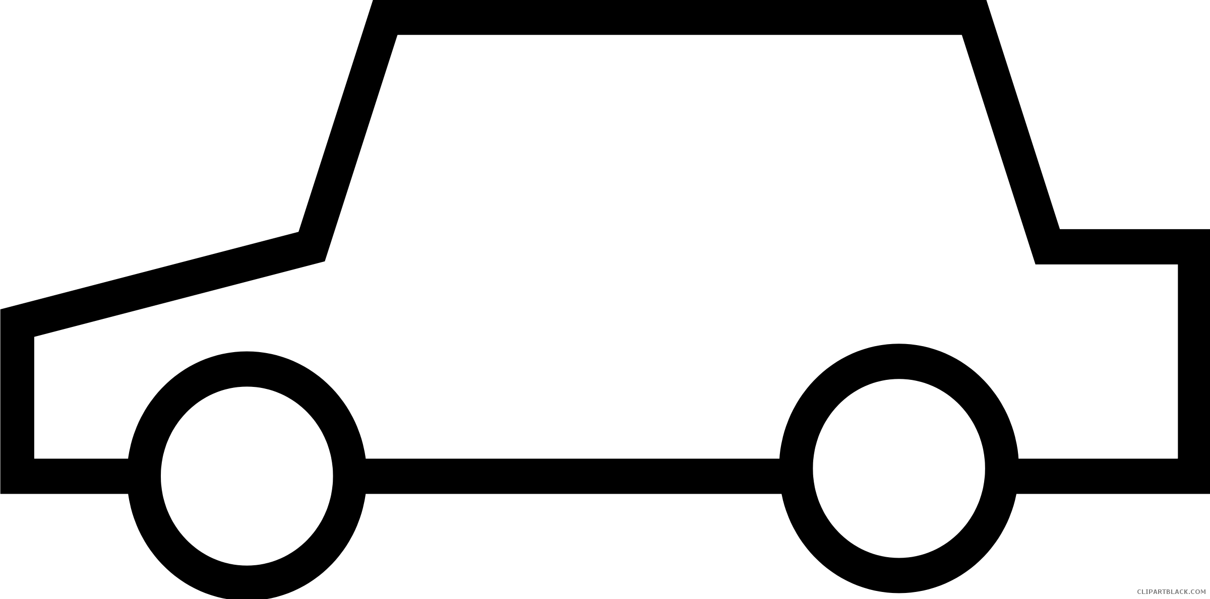 Car clipartblack com transportation. Outline clipart black and white