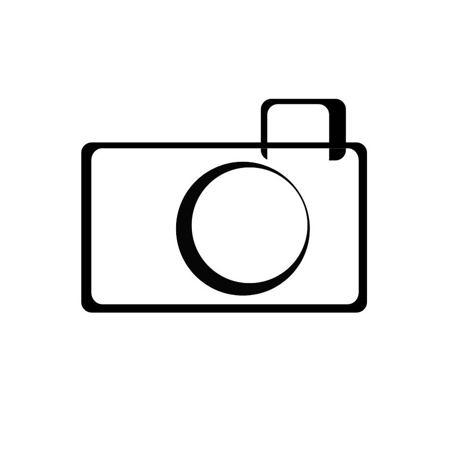 outline clipart camera