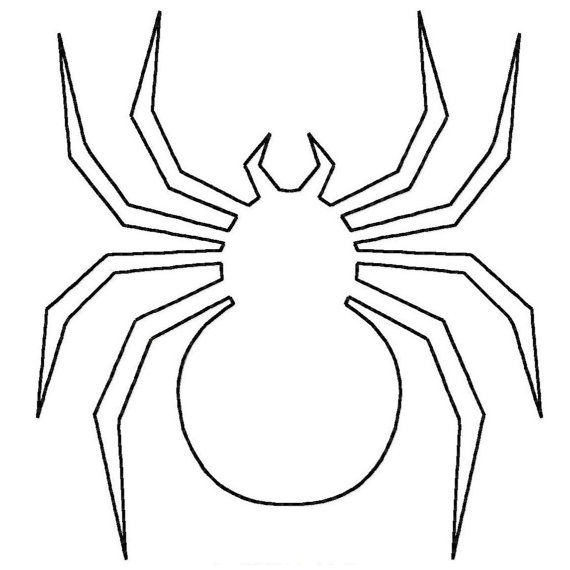 spider clipart spider outline