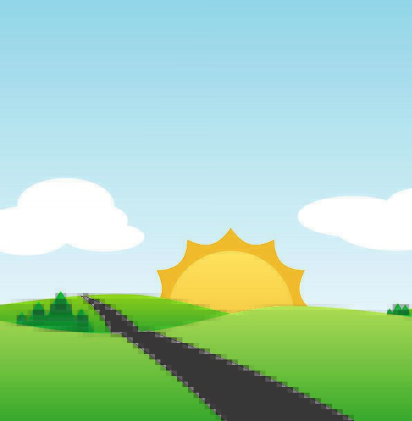 Outside clipart green landscape. Scenery landscapes nature scene