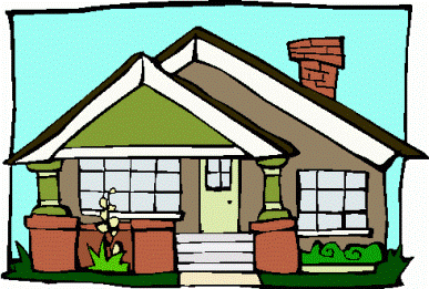 outside clipart in house