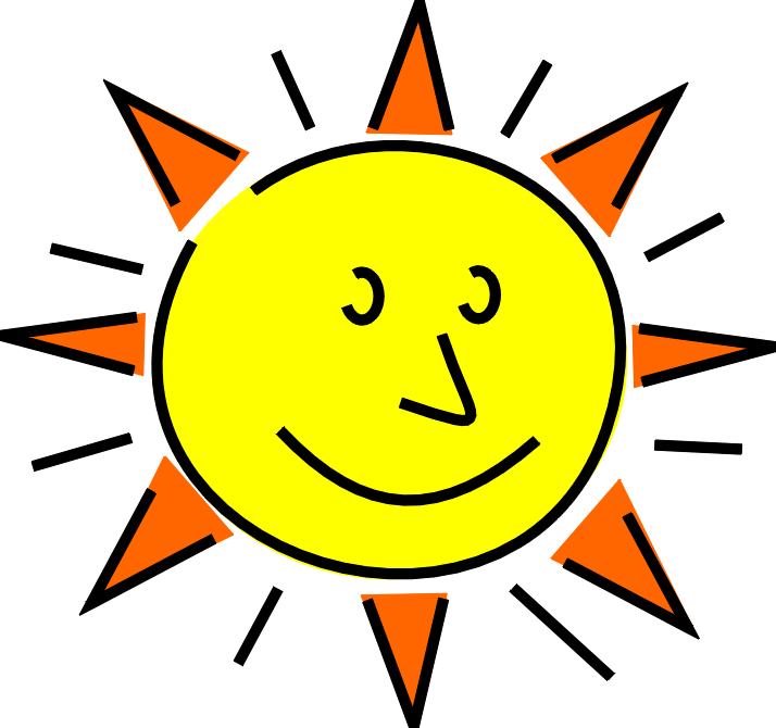 Outside clipart sun. Free pic of download