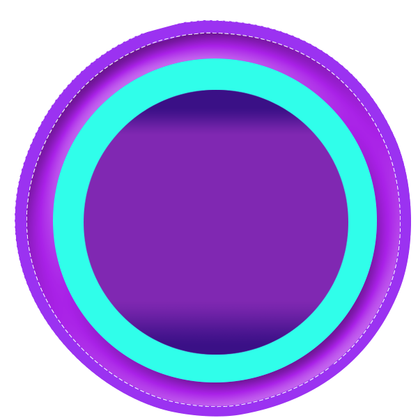 oval clipart colored