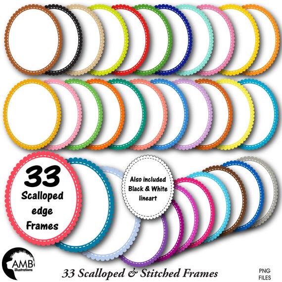 oval clipart colored