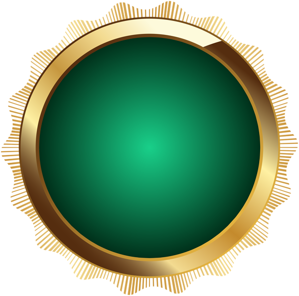 oval clipart emerald