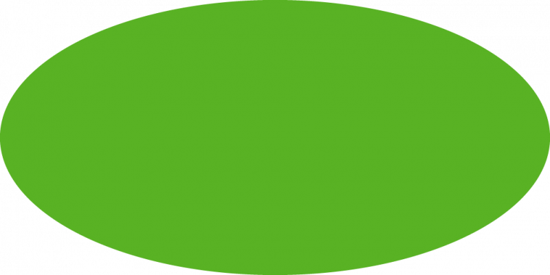 Oval green