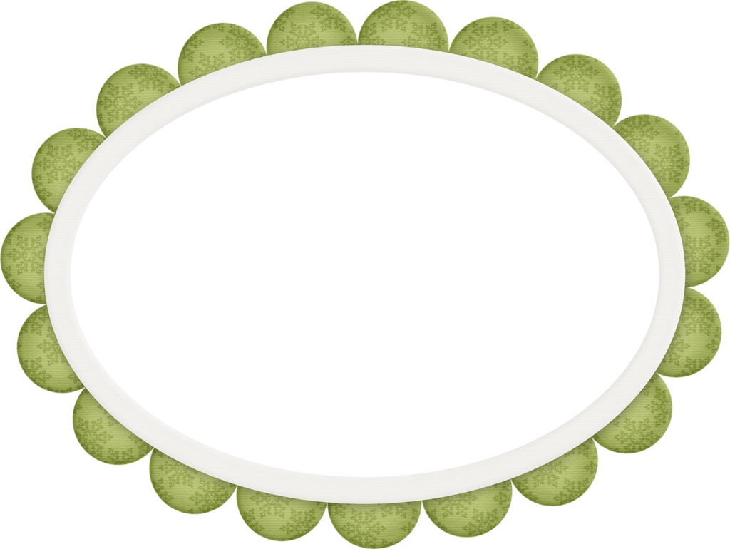 oval clipart green