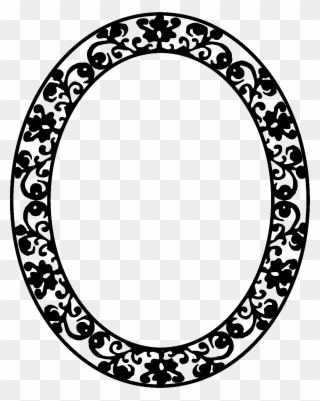 Oval clipart large. Free png frames clip
