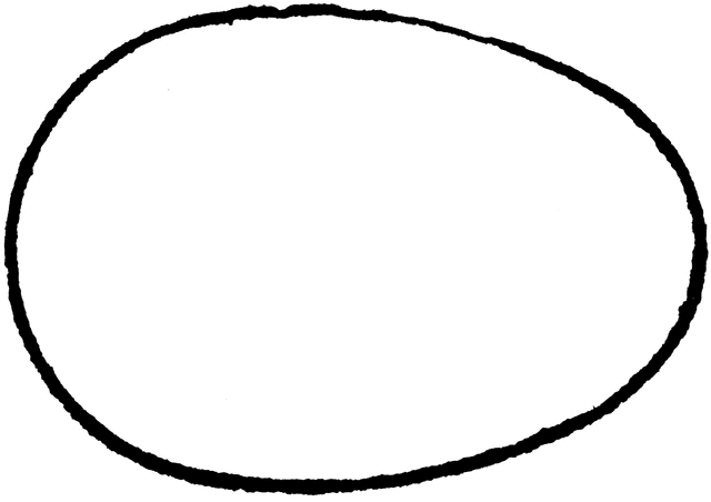X free clip art. Oval clipart line