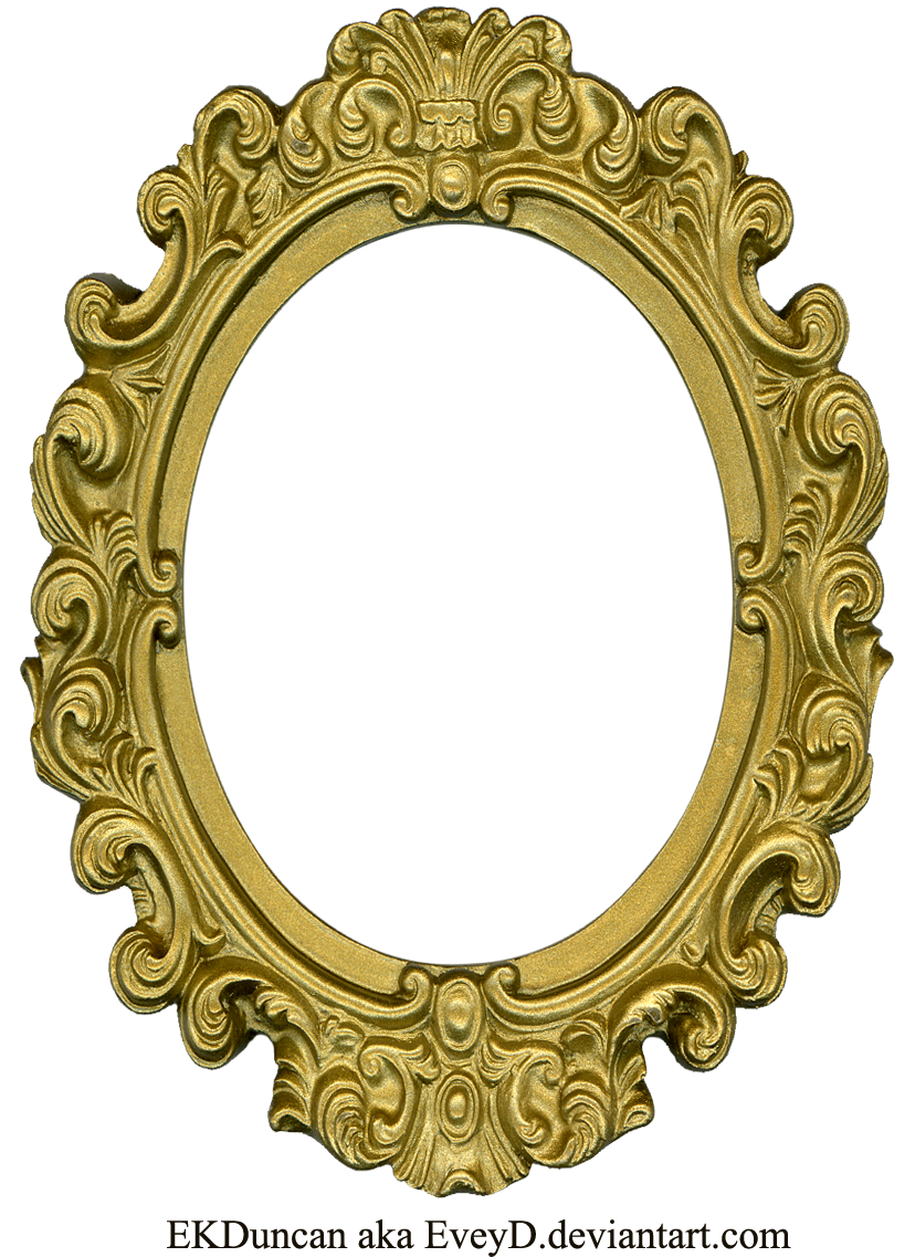 oval clipart old fashioned