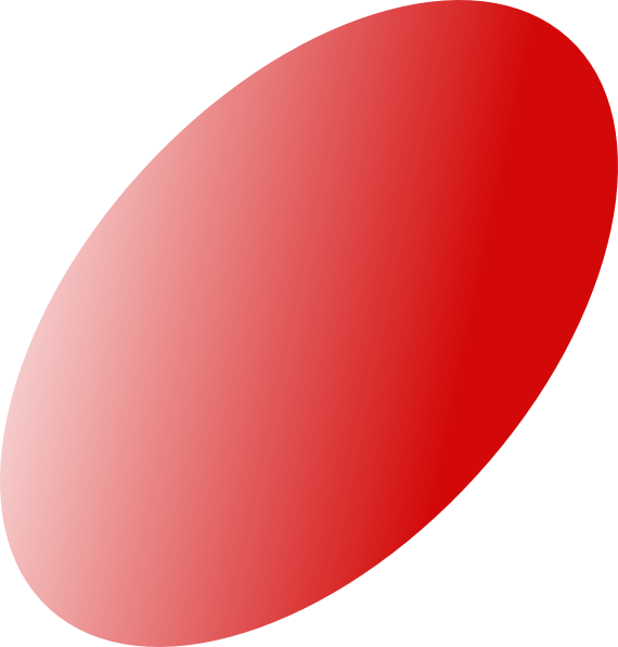 oval clipart red oval
