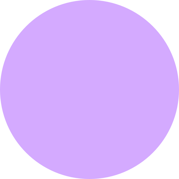 Oval violet