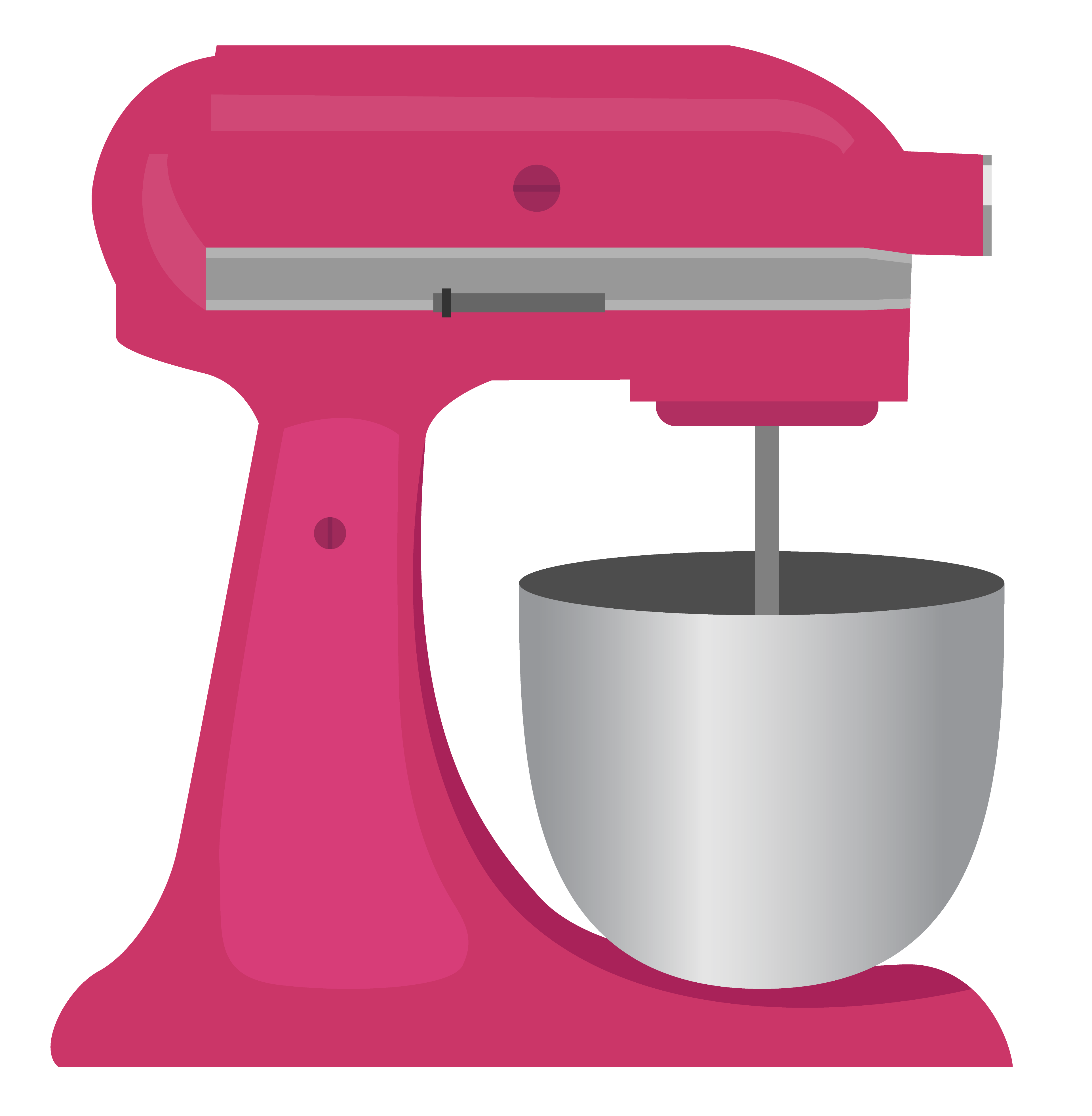 pink clipart oven