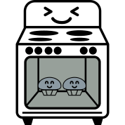 Oven clipart pink. Bun in the images