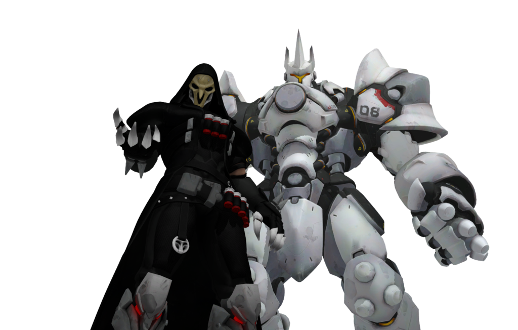Mmd reaper and by. Overwatch reinhardt png
