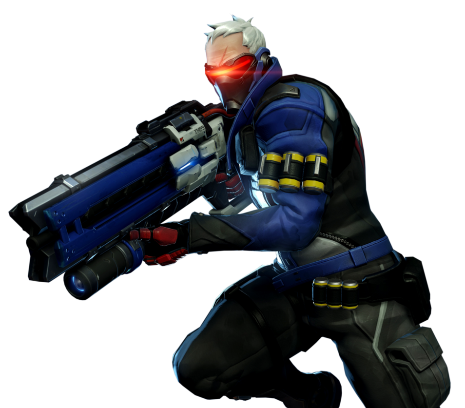 Overwatch soldier 76 png