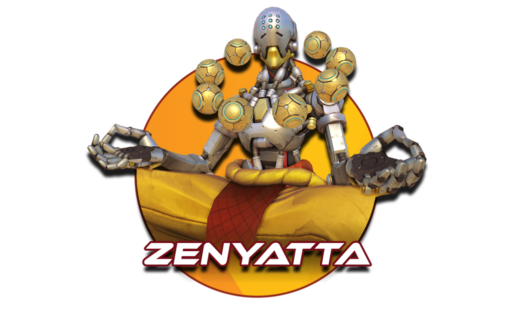 Overwatch zenyatta png. Rounded by aldydn on