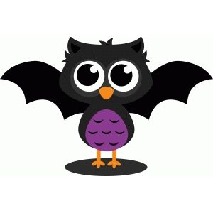owl clipart bat