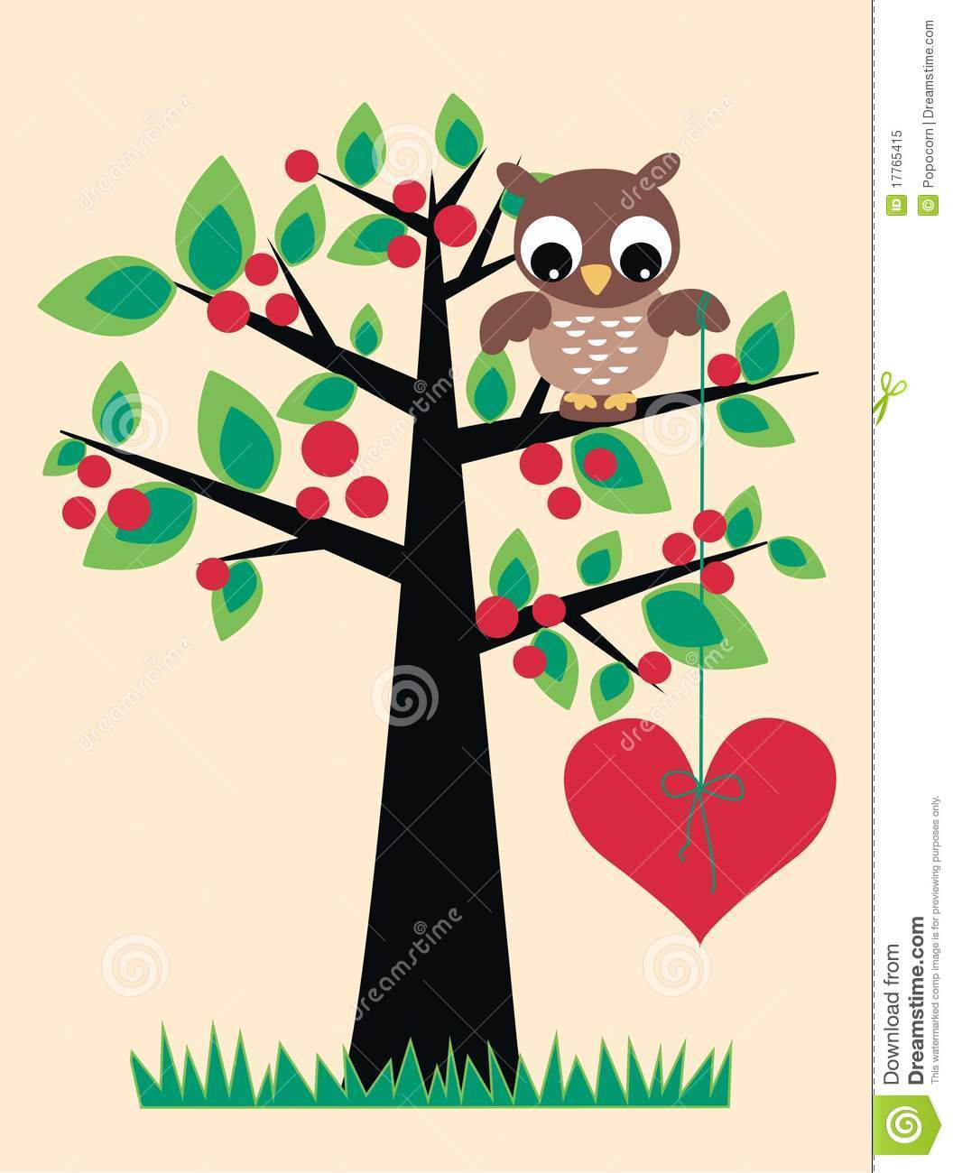 owl clipart family tree